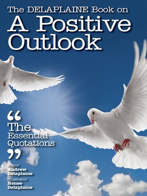 cover image of The Delaplaine Book on a Positive Outlook